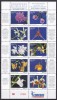 Costa Rica 2007 flori orhidee MI 1650-1569 kleib. MNH, Nestampilat