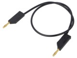 Cablu de măsurare HIRSCHMANN 60VDC 30VAC 32A 0,5m negru cod 934061700