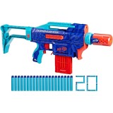 Blaster Nerf Elite 2.0 Stormcharge Wild Edition cu 20 de proiectile, Hasbro