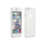 Husa 360 Albă + Tempered Glass Samsung Galaxy A3 2016 - Protecție Completă Telefon