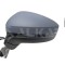 Oglinda usa exterioara VW Tiguan, 05.2016-, partea Stanga, reglare electrica; grunduit; incalzit; sticla asferica; 6 pini; cu lampa indicatoare LED,