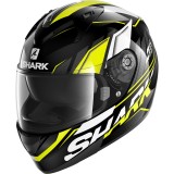 Casca integrala Shark Ridill 1.2 Phaz, negru/alb/galben, marime XS