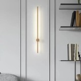 Aplica LED Florencia 24W alb-auriu, 60 cm, 3 tipuri de lumina