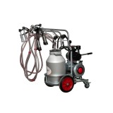 Aparat de muls vaci, oi si capre EMT galvanizat, un bidon aluminiu 40 litri, 3 posturi( uscat)