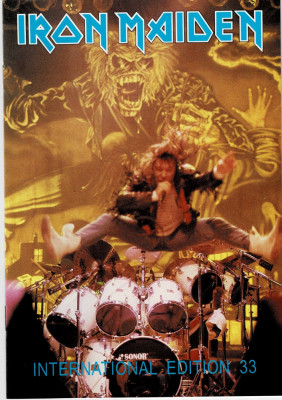 Iron Maiden - Fan Club Magazine, International Edition, No. 33 foto