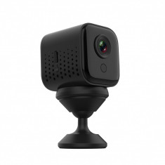 Mini Camera Video WI-FI, 1080p, IP Camera, HD, transmitere live, cu microfon, senzor de miscare, mod vedere nocturna, pentru bord, camera copilului, b foto