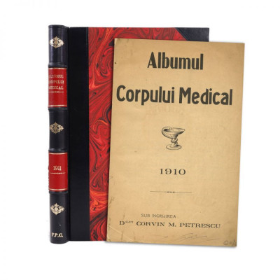 Albumul Corpului Medical pe anul 1911 foto