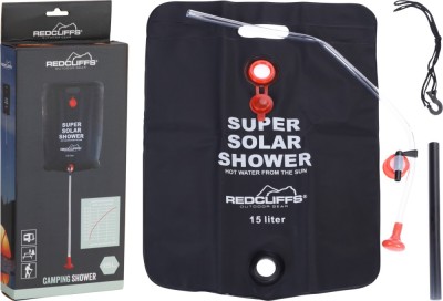 Dus solar camping RedCliffs, capacitate 15L, incalzire apa cu energie solara foto