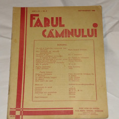 REVISTA FARUL CAMINULUI Anul III - Nr.2, SEPTEMBRIE 1935