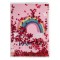 Carnet Notițe A6, Model Rainbow, Multicolor, 60 File, Copertă Plastic Transparent