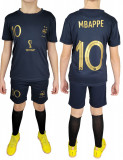 Echipament Copii 2023 -MBAPPE FRANTA- (6ANI-122,8ANI-134,10ANI-146, 12 ANI-158,S,M,L,XL,XXL) -