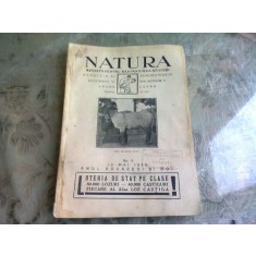 REVISTA NATURA NR.5/1933