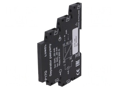 Adaptor Separator de Semnale pentru Șină DIN 0-20mA 4-20mA foto