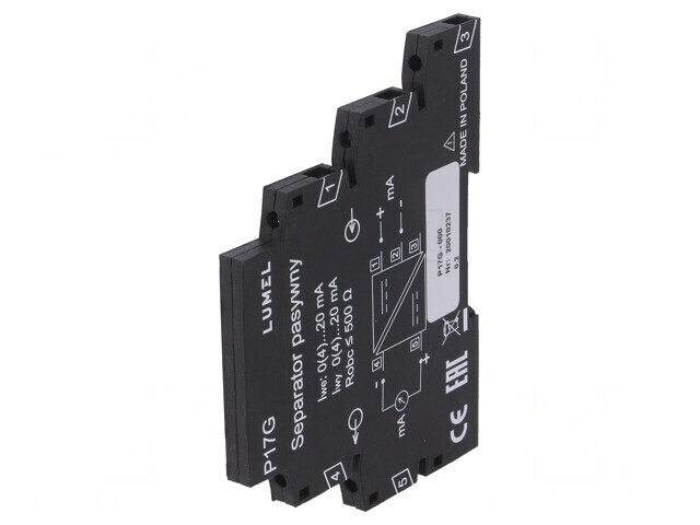 Adaptor Separator de Semnale pentru Șină DIN 0-20mA 4-20mA