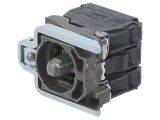Element de iluminare LED 22mm roșu