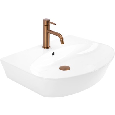 Lavoar ceramic pentru blat REA Kim 60 foto
