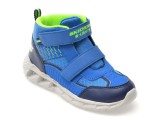 Ghete SKECHERS albastre, 401504N, din material textil