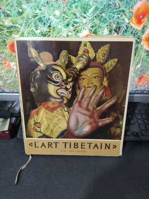 L&amp;#039;Art tibetain, album, Jisl, Sis și Vanis, editura Artia, Praga 1958, 132 foto