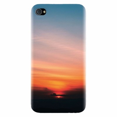 Husa silicon pentru Apple Iphone 4 / 4S, Calm Clouds foto