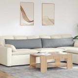vidaXL Perne pentru canapea 2 pcs Gri deschis 145 x 40 cm țesătură 42013825