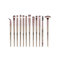 Set 12 pensule MyStyle , pentru Make-up Profesional, Nude