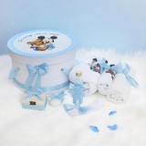 Cumpara ieftin Trusou Botez cu 8 Piese Imprimat, Mickey Mouse, Culoare Bleu - TB221