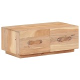 Gossi masuta de cafea, 90x50x35 cm, lemn masiv reciclat