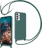 Husa de protectie cu lant pentru Samsung A33 5G Bentoben, silicon, verde, 6,4 inchi