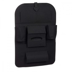 Organizator auto pentru scaunul din spate, Negru, 38 x 555 cm