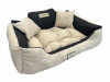 KingDog Bej Dog Couch Lounger pentru c&acirc;ini 100x75 cm