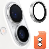 Folie camera iPhone 16 Plus Torras Lensguard Camera Protector, gri