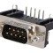 Conector D-Sub 9-Pin Tată 90&deg; THT
