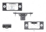 Lampa numar VW Bora, Golf 4 Combi, Golf 5 Combi, Jetta/Golf Kombi Golf SW, Passat Combi, Tiguan, Tiguan, Touareg; spate, stanga = dreapta, ECE, bec