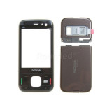 Nokia N85 față, antenă și capac baterie din cupru
