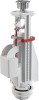 Mecanism Clatire WC Alcaplast Dubla Actionare 3/6L, Inaltime 315-450mm, Buton Cromat