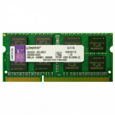 Memorie DDR3 SODIMM Kingston 8GB 1600MHz CL11 1.5V foto