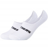 Cumpara ieftin șosete Skechers 2PPK Mesh Ventilation Footies Socks SK44008-1000 alb, 47-49