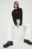 Cumpara ieftin Karl Lagerfeld Jeans bluza femei, culoarea negru, cu imprimeu