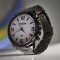 Ceas casual elegant barbatesc, bratara gri metalica, mecanism quartz, display analog