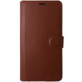 Husa tip carte cu stand Techsuit, aspect piele maro, pentru Samsung Galaxy A35 5G