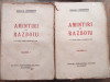 AMINTIRI DIN RAZBOIU , GENERALUL LUDENDORFF, DOUA VOLUME, 1920//ILUSTRATA