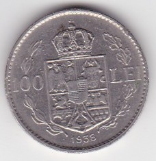 Romania 100 lei 1938