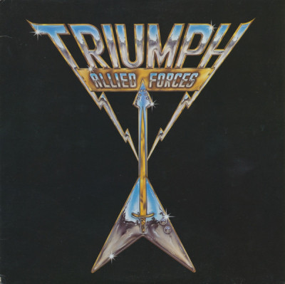 Triumph - Allied Forces (1981 - Canada - LP / VG) foto