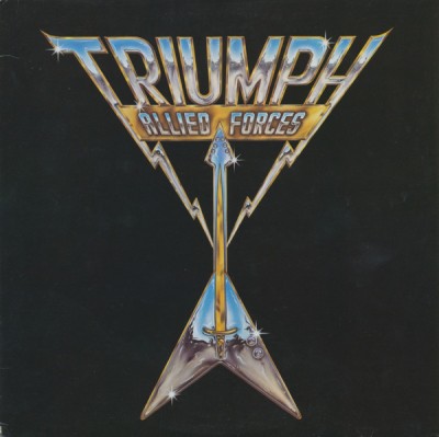 Triumph - Allied Forces (1981 - Canada - LP / VG) foto