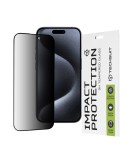 Geam Soc Protector Privacy Full Glue iPhone 15, iPhone 15 Pro, iPhone 16, Apple