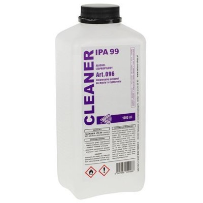 Alcool izopropilic IPA 99, 1 litru, MicroChip, Cleaner, ART 096, CHE1631 foto