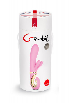 Vibrator Premium Grabbit Candy, 18 cm, Pink foto