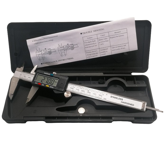 Subler digital de precizie, 0-150 mm, calibrare automata, display LCD, Totokita&reg;
