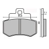 Placute Frana Fata Kymco Grand Dink 250 (2001-2004) MX_NEW 225100510RM