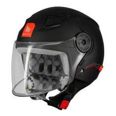 Casca open face MT Lite Kids&nbsp;A1 negru mat &ndash; casca de copii M kids (51/52cm)